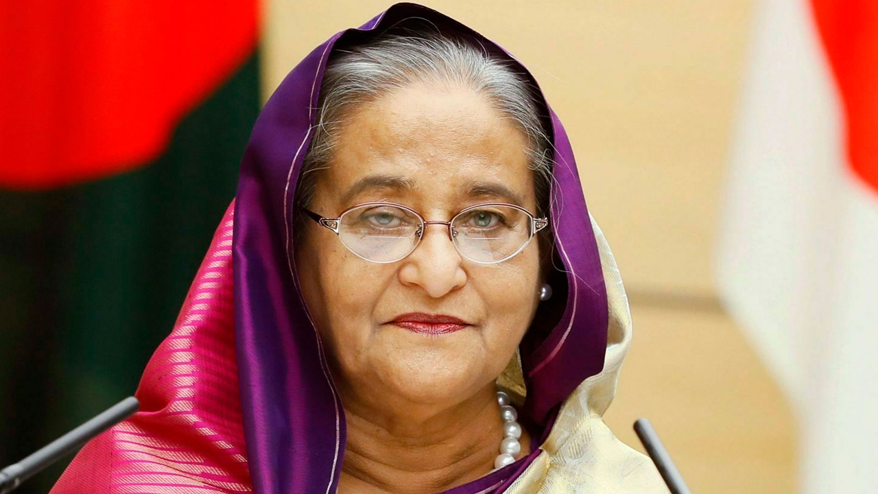 সাবেক প্রধানমন্ত্রী শেখ হাসিনা। ছবি : সংগৃহীত